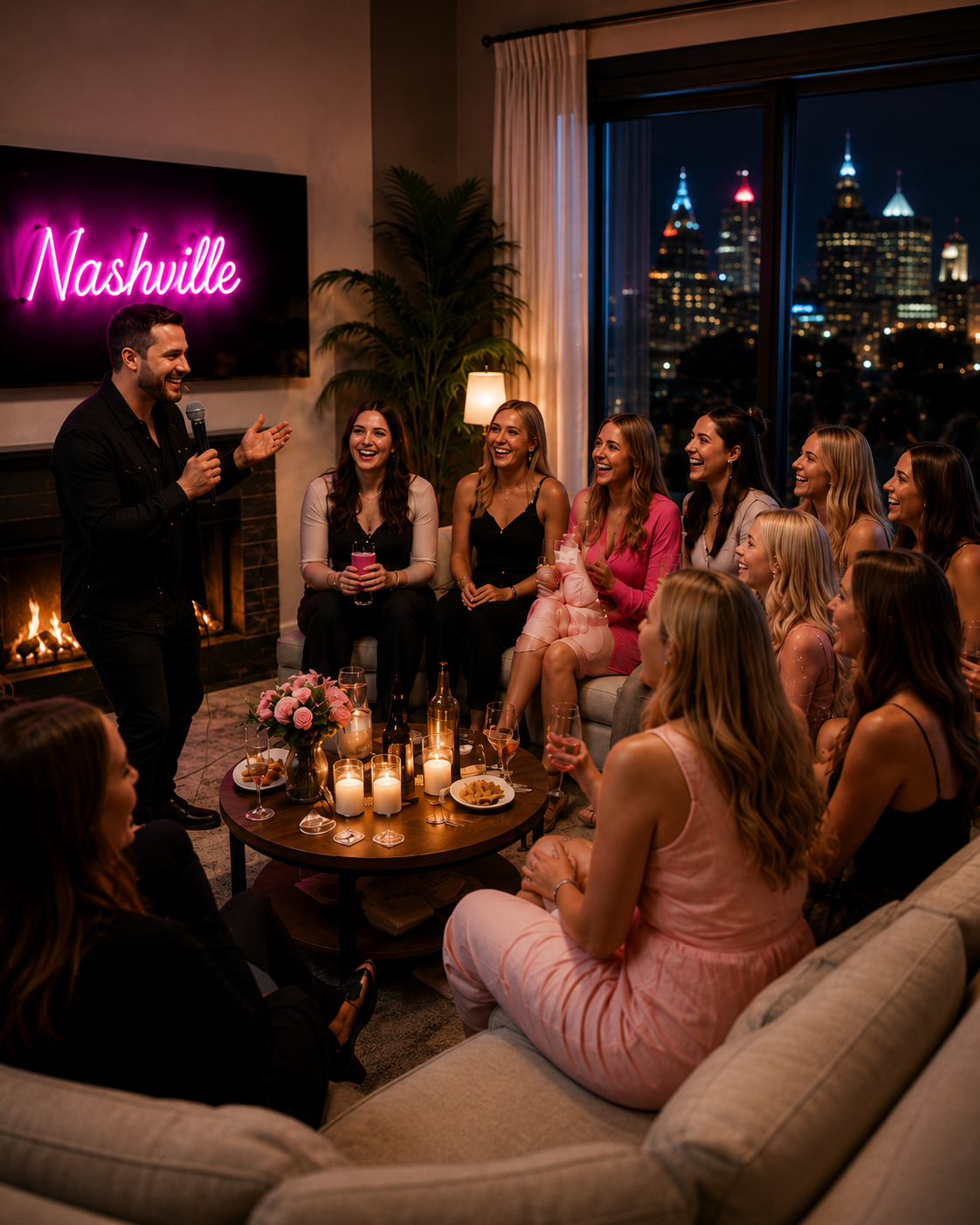 Nashville Airbnb Night of Laughter